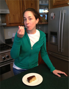 Testing My Mom's Betty Crocker Gluten Free Yellow Cake, January 8, 2014