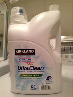 Kirkland's Ultra Clean Free and Clear Detergent