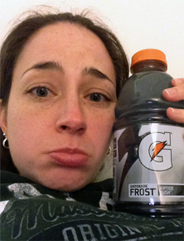 Gatorade Is My Go-To When I Get Sick, January 29, 2014