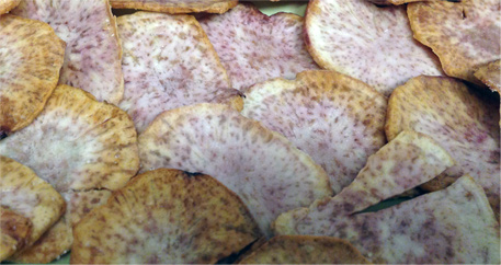 Crunchy Baked Malanga Chips