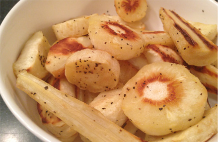 Sweet Roasted Parsnips