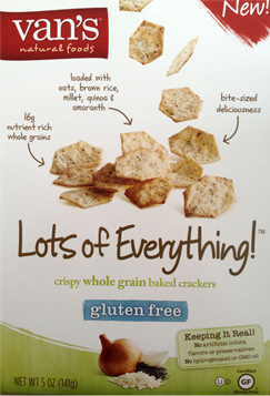 Van's Gluten Free Crackers, Lots Of Everything!
