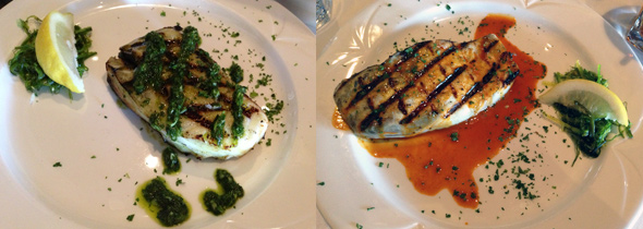 Mojito Chilean Sea Bass & Carrot and Ginger Halibut, At Off The Hook