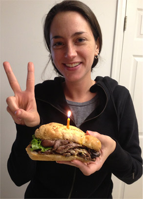 My Celebratory Sandwich For Being Two Years Gluten Free!